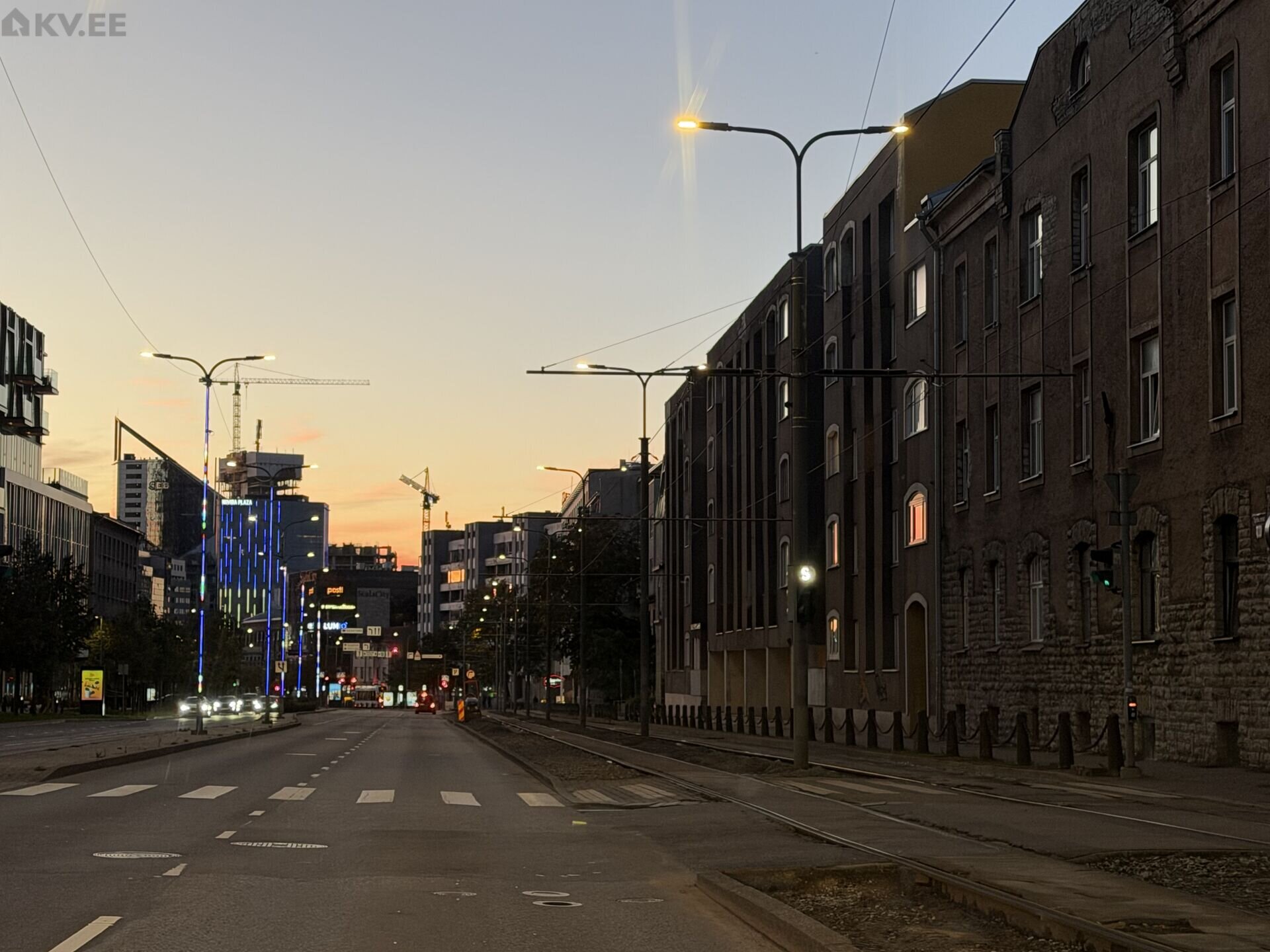 Tartu maantee ja ümbritsevad hooned